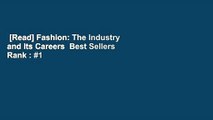 [Read] Fashion: The Industry and Its Careers  Best Sellers Rank : #1