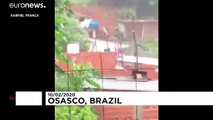 Проливные дожди обрушились на Сан-Паулу