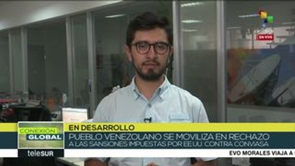 Venezuela se movilizará contra EE.UU. por sanciones a Conviasa