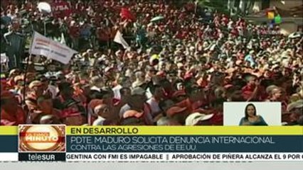 Pdte. Maduro anuncia demanda internacional contra EE.UU.