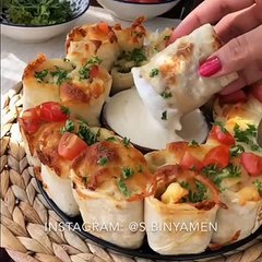 قالب الشاورما بالجبن