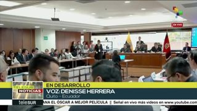 Ecuador: inicia juicio contra el expresidente Rafael Correa