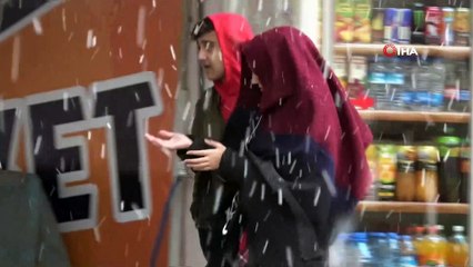 Kent merkezinde kış, Silifke'de bahar