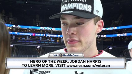 VA Hero Of The Week: Jordan Harris Wins Beanpot Final For Northeastern