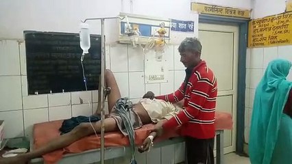 शराब पीने को लेकर हुआ विवाद युवक के पेट मे मारा चाकू