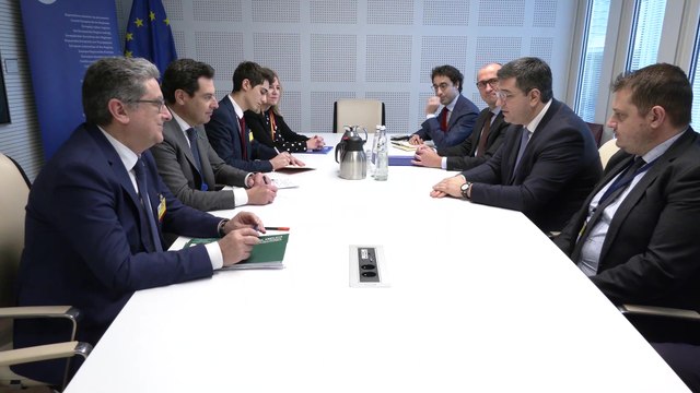 Moreno se reúne con el presidente del Comité de las Regiones