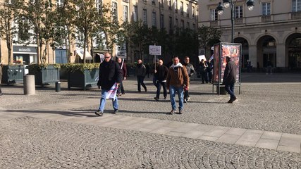 Manif des policiers municipaux