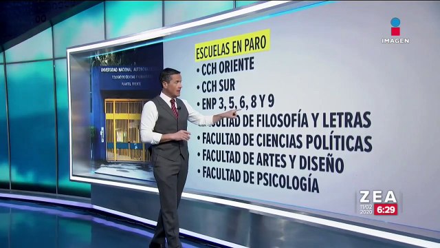 Conflicto en planteles de la UNAM continúa