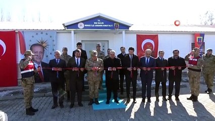 Merkez İlçe Jandarma Komutanlığı hizmet binası açıldı