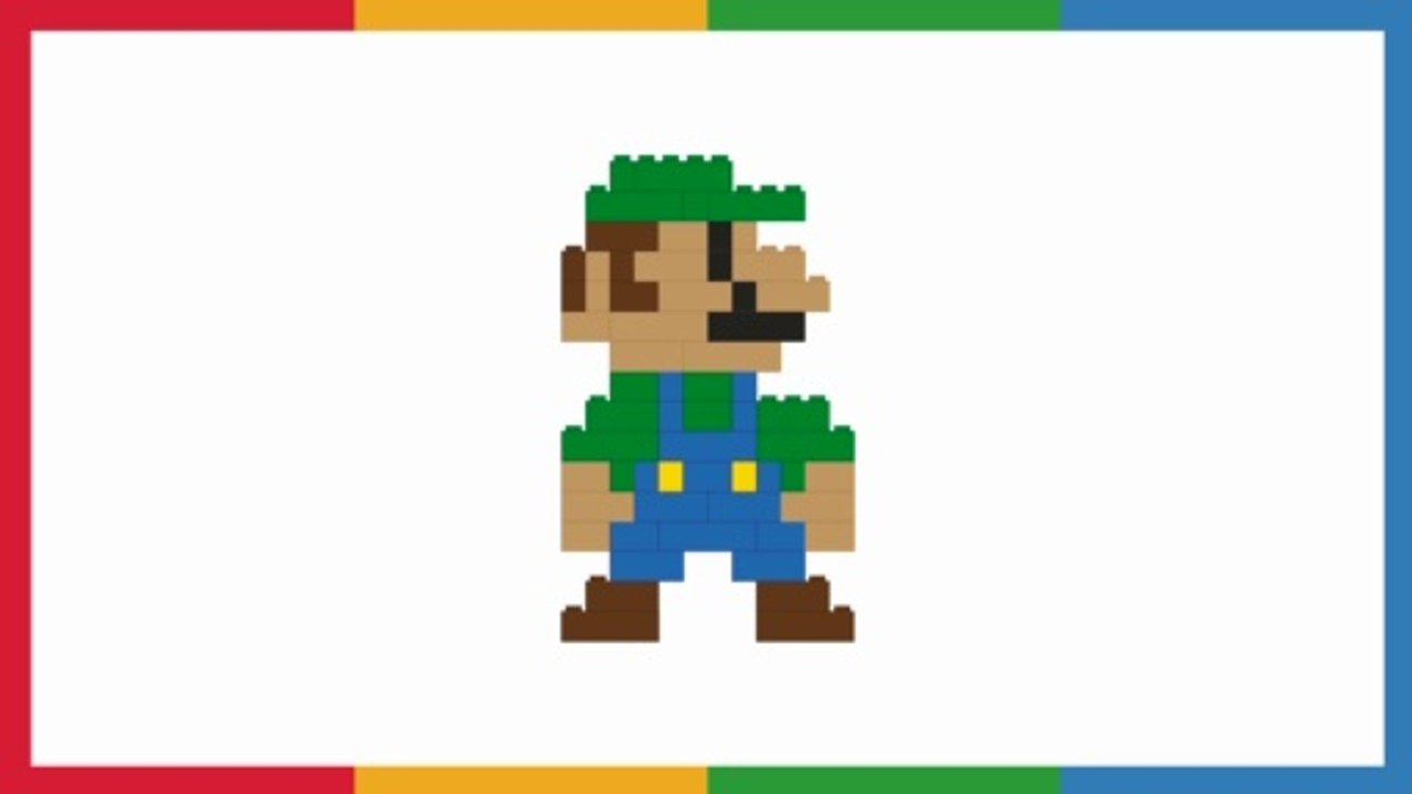 LEGO fácil para niños: cómo hacer a Luigi (Super Mario Bros) - By CARA BIN BON BAND