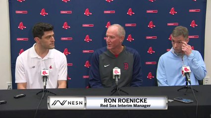 Ron Roenicke Makes His First Statements As Red Sox Interim Manager