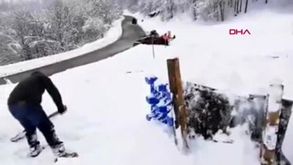 Sakarya kardan gemi yaptılar