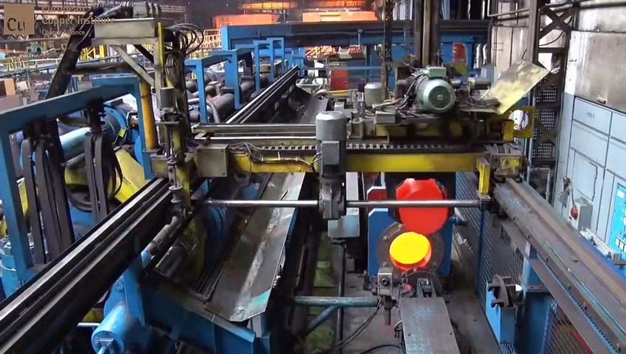 Copper Tube Manufacturing Process video Dailymotion
