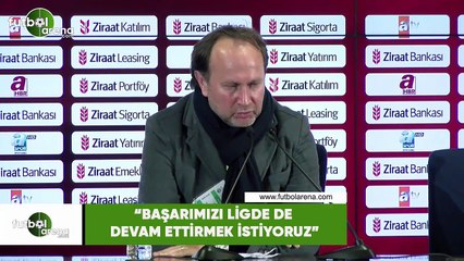 Bilgin Erdem: "Başarımızı ligde de devam ettirmek istiyoruz"