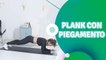 Plank con piegamento - Siamo Sportivi