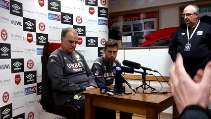 Marcelo Bielsa post-Brentford