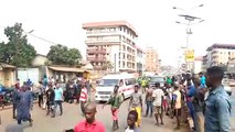 Le FNDC organise les funerailles de Mamadou Sow, tué par balle le 13 janvier à Cosa