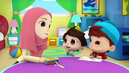 Nasheed For Kids _ Alif Ba Ta _ How To Teach Kids To Read Quran _ Omar & Hana -