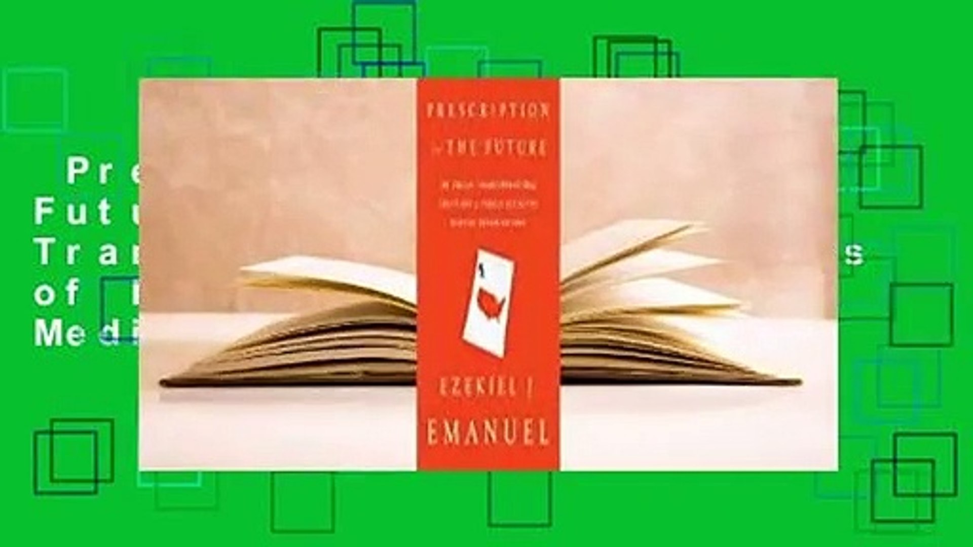 ⁣Prescription for the Future: The Twelve Transformational Practices of Highly Effective Medical