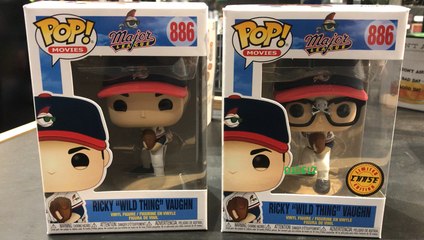 Major League Ricky WIld Thing Vaughn Funko Pop Limited Chase Unboxing VS Common