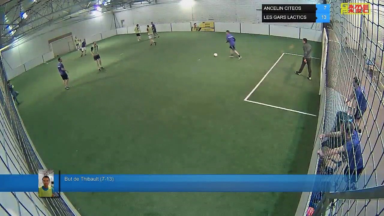 But de Thibault (7-13) - ANCELIN CITEOS Vs LES GARS LACTICS - 10/02/20 20:00 - LIGUE 2