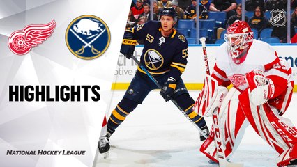 NHL Highlights | Red Wings @ Sabres 2/11/20