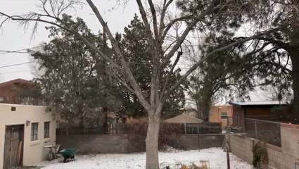 Télécharger la video: Some homes were covered, while others were barely touched