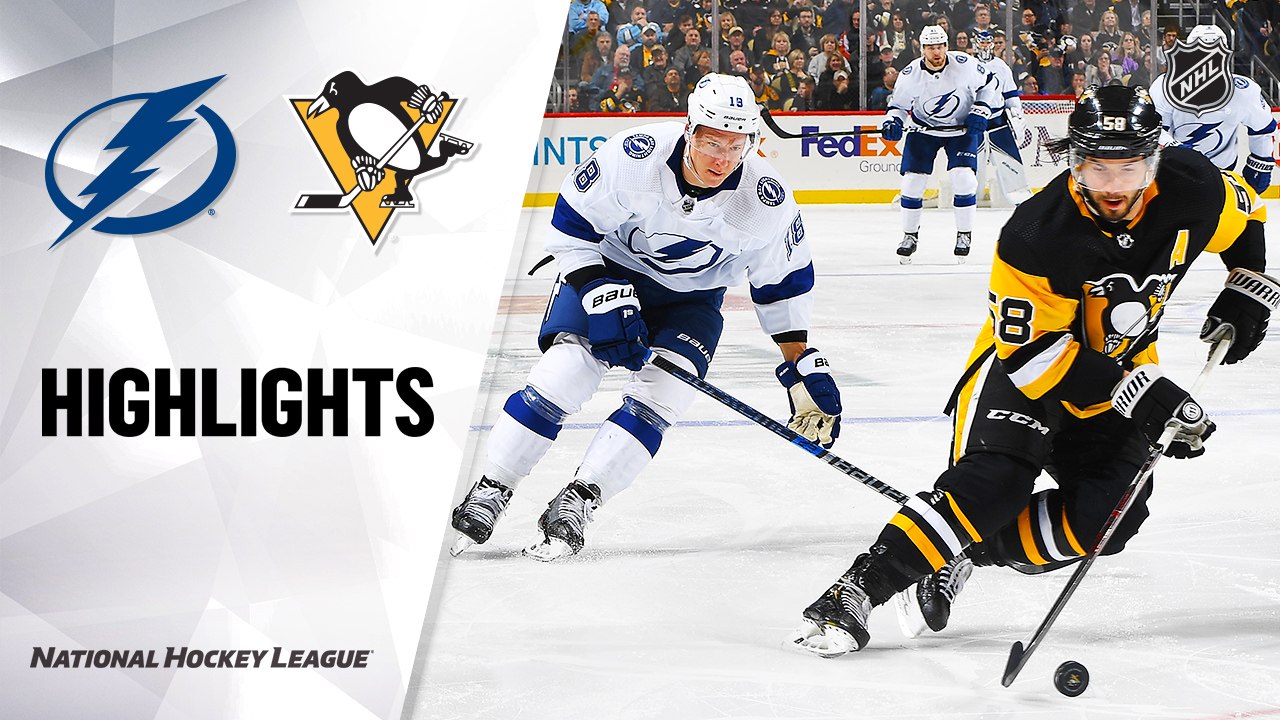 NHL Highlights | Lightning @ Penguins 2/11/20