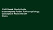 Full E-book  Study Guide to accompany Porth's Pathophysiology: Concepts of Altered Health States