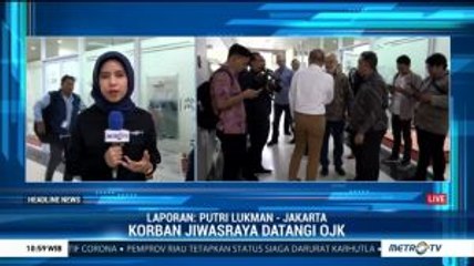 Puluhan Korban Gagal Bayar Jiwasraya Datangi Kantor OJK