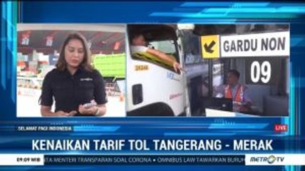 Tarif Tol Tangerang-Merak Berubah Hari Ini