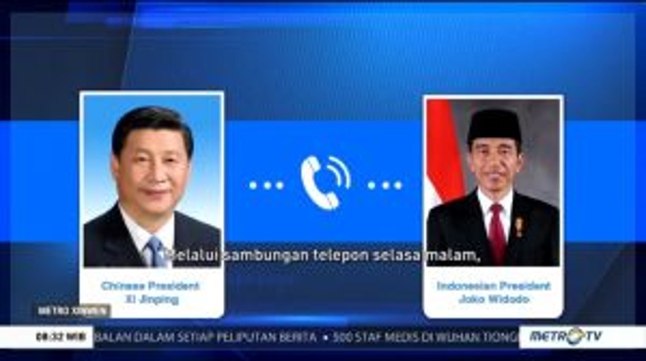 Xi Jinping Telepon Jokowi Ucapkan Terima Kasih atas Dukungan Melawan Corona