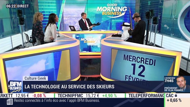 Culture Geek : La technologie au service des skieurs, par Anthony Morel - 12/02