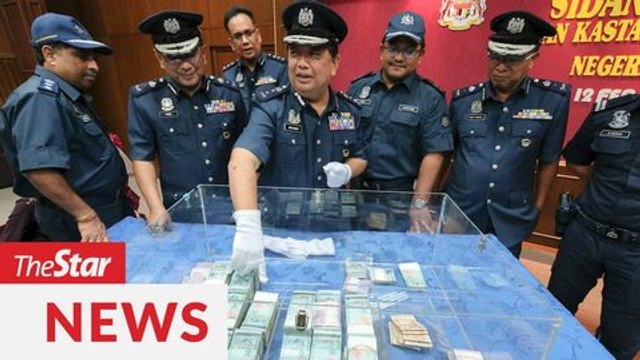 Perak Customs seize about half a million ringgit in local and foreign currency