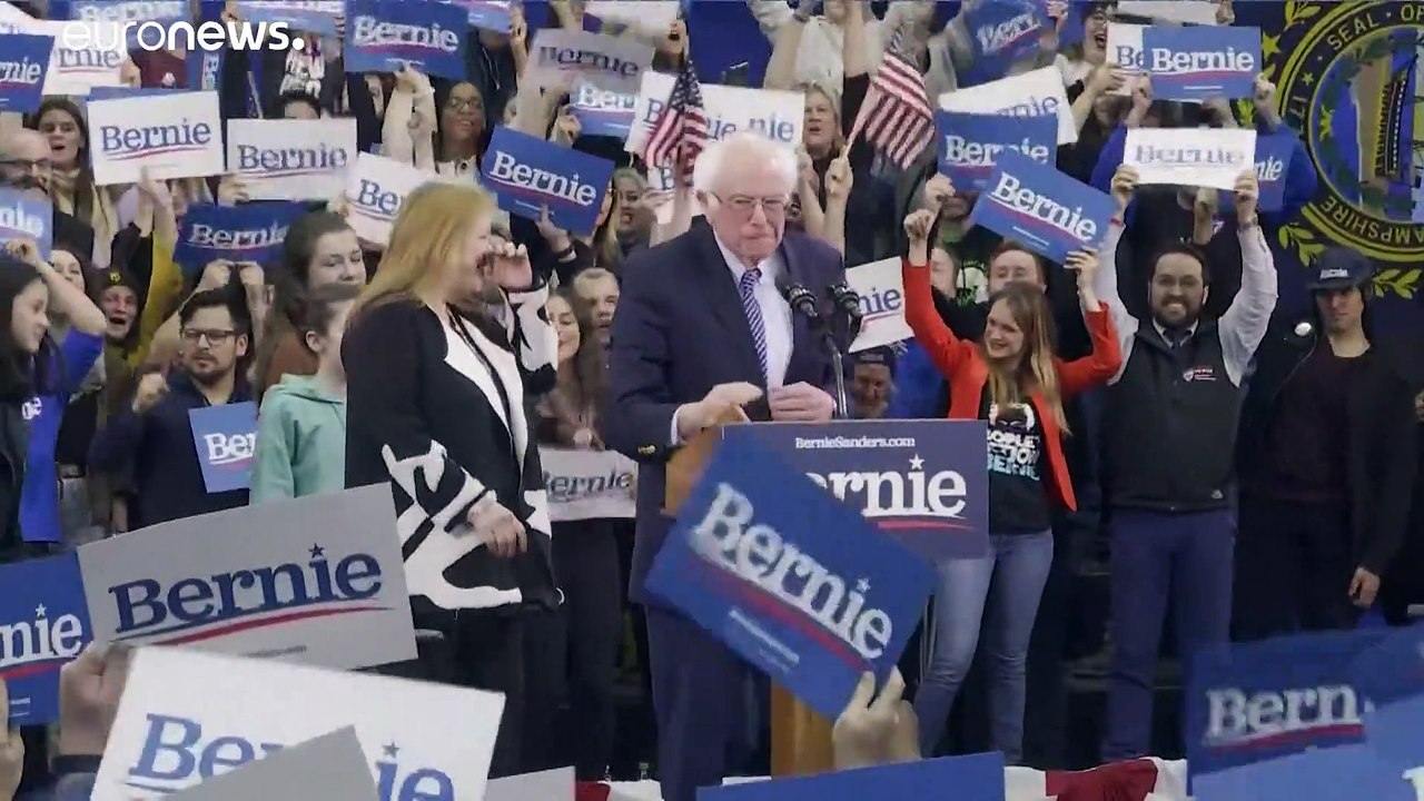 Bernie Sanders (78) gewinnt knapp in New Hampshire