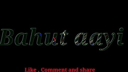 Bahat aaye gayi yaden../ New whatsapp status 2020 /tum hi aana Song status/ new video ringtone