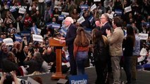 New Hampshire Primary Night: Sanders thanks campaign volunteers