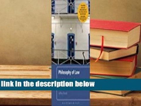 Philosophy of Law: Introducing Jurisprudence For Kindle