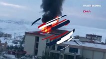 Şırnak İdil Devlet Hastanesi'nde yangın
