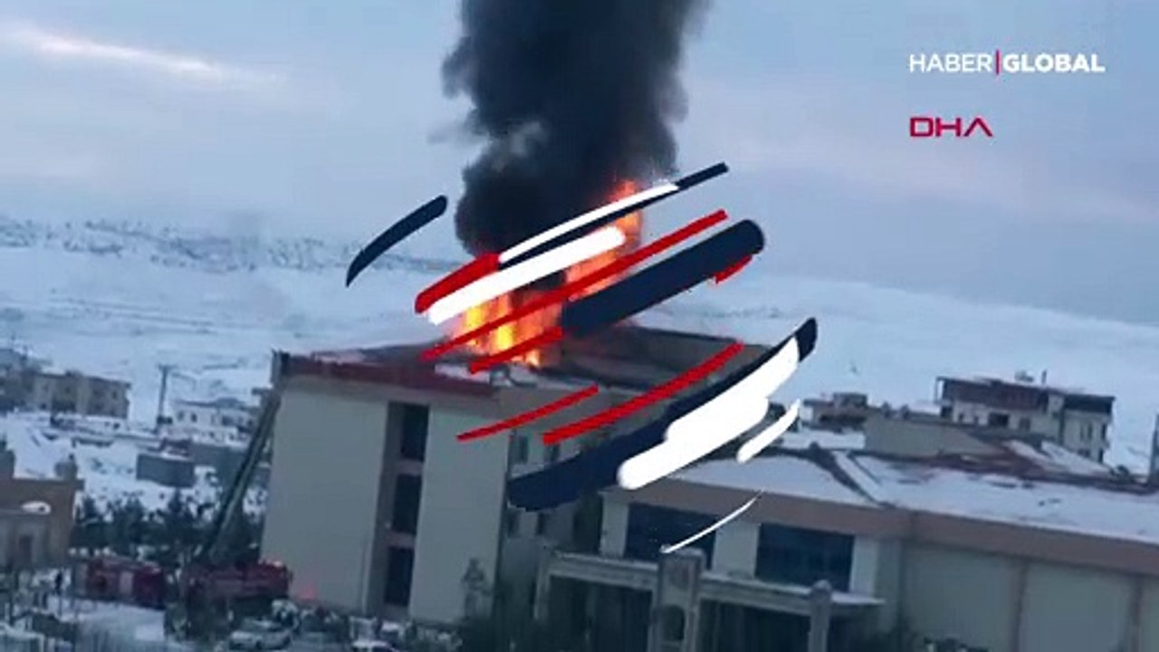 Şırnak İdil Devlet Hastanesi'nde yangın