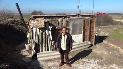 Çanakkale 30 yıldır başını sokacak bir ev hayaliyle yaşıyor