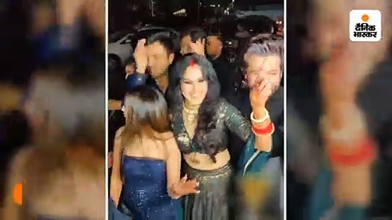रिसेप्शन में ढोल की थाप पर नाचीं काम्या पंजाबी
