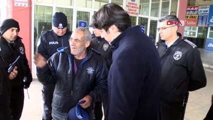 Adana'da evsizler otele yerleştirildi