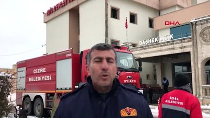İdil devlet hastanesi'nde yangın - 6