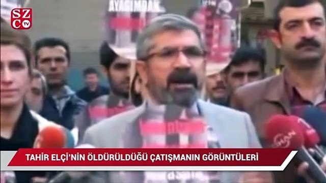 Tahir Elçi'nin öldürüldüğü saldırı kamerada