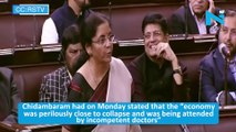 Watch: Nirmala Sitharaman takes dig at Chidambaram's doctor remarks