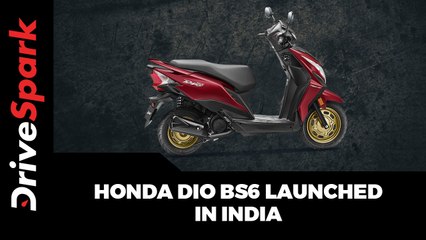 Tải video: Honda Dio BS6 Launched In India | Prices, Specs, Features & Other Details