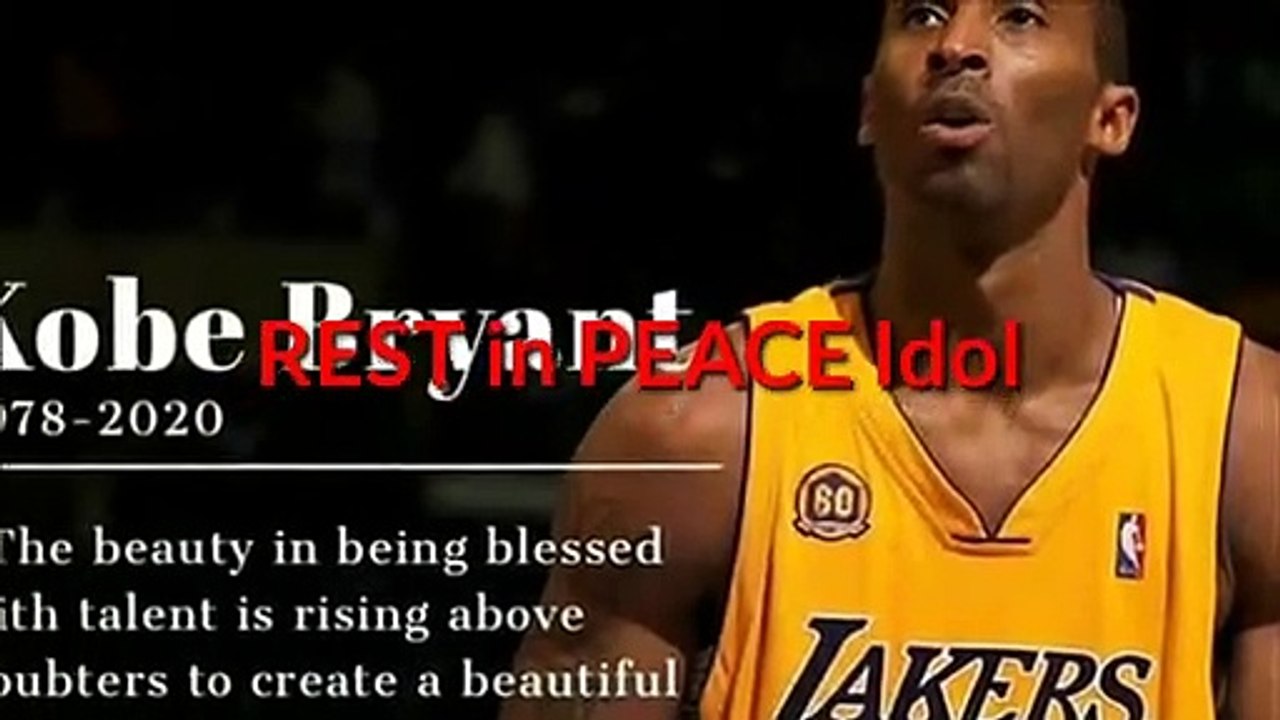 Kobe Bryant 1978-2020. Rest in Peace idol and Daughter