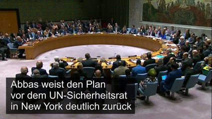 "Schweizer Käse": Abbas verreißt Trumps Nahost-Plan