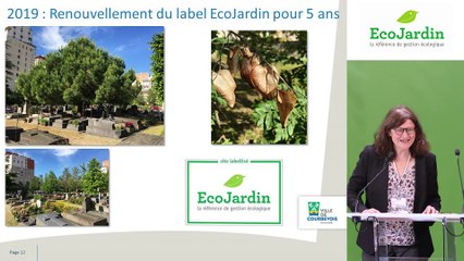 15 - Sylvie Guettier et Romain Ente, Ville de Courbevoie et Entreprise Marcel Villette - Rencontre EcoJardin 2020